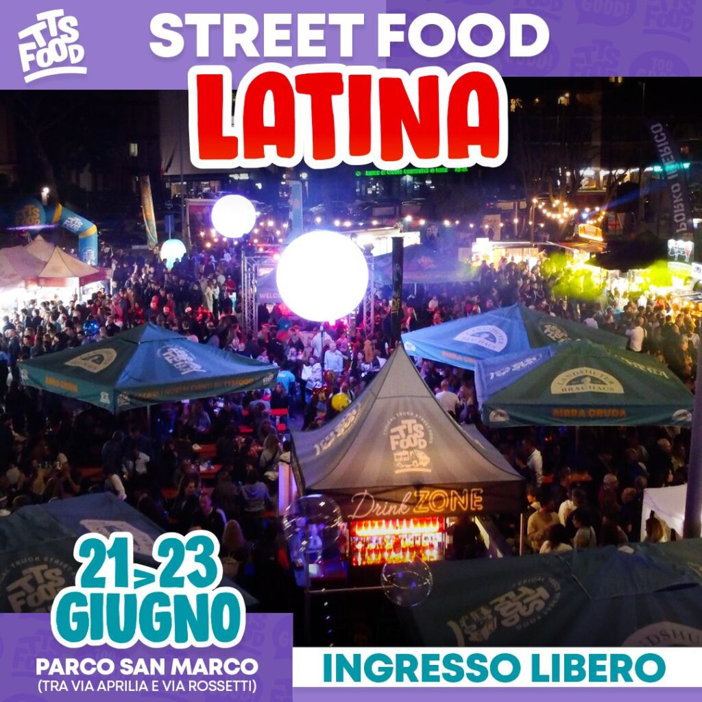 Locandina street food latina