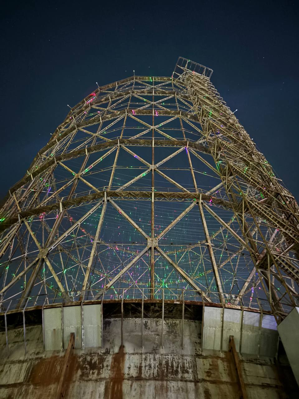 Nebula, l'installazione del Gazometro - Videocittà Festival 2024